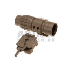 FXD 4x. Magnifier m. flip up, Desert