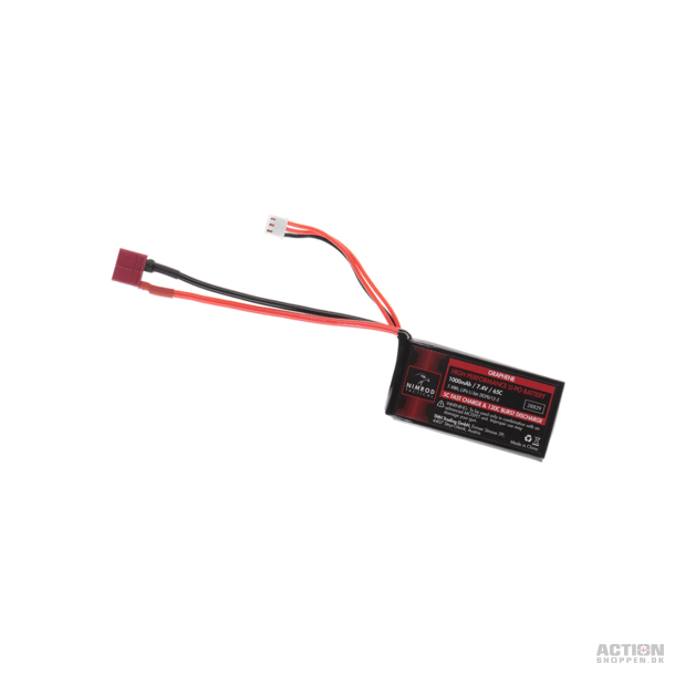 Li-Po 7,4V 1500mAh, 65C, Batteri