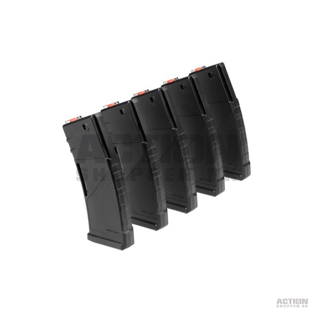 Krytac - M4/M15/16, 150 skuds magasin, 5 stk, Sort