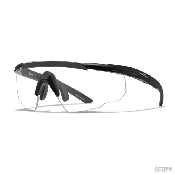 Wiley X - SABER ADV Clear Matte Black Frame w/Bag