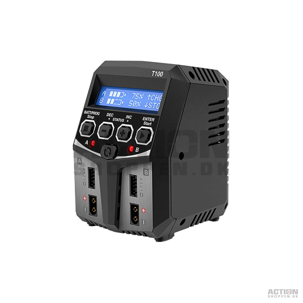 T100 Multi-Chemistry Dobbelt oplader