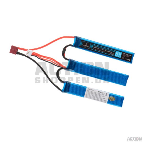 Li-Po 11,1V 1000mAh, 25C, Batteri