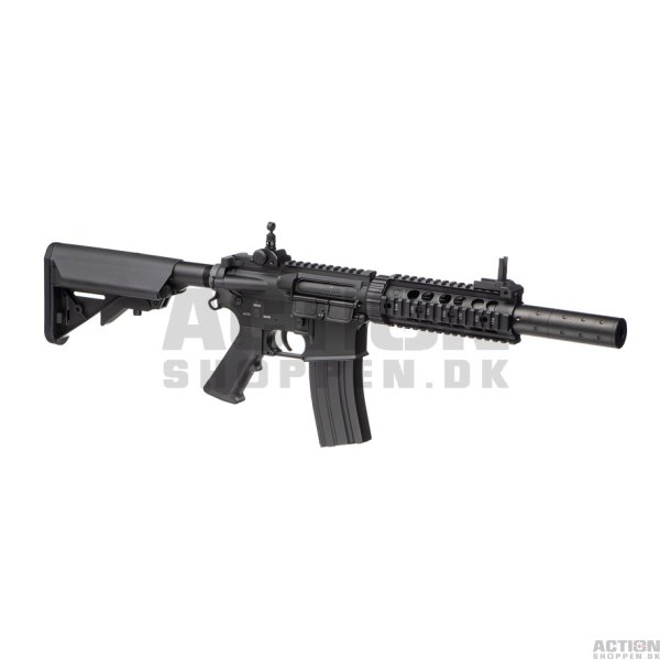 E&C - M4 RIS Silencer QR 1.0 EGV, Sort