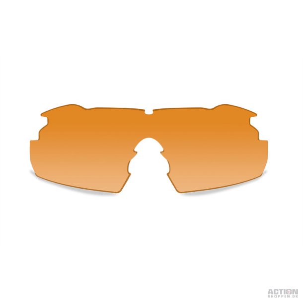 Wiley X - WX VAPOR 2.5, Glas Gr/Klar/Lys Orange. / Stel Mat Tan