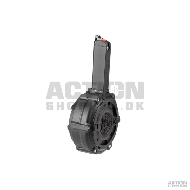 G&G - SMC 9, GBB, Gas, Drum Mag.