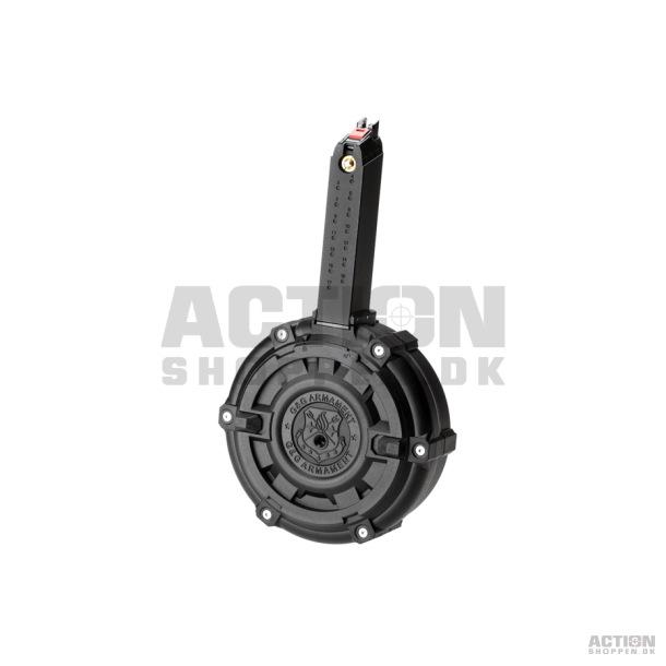 G&G - SMC 9, GBB, Gas, Drum Mag.