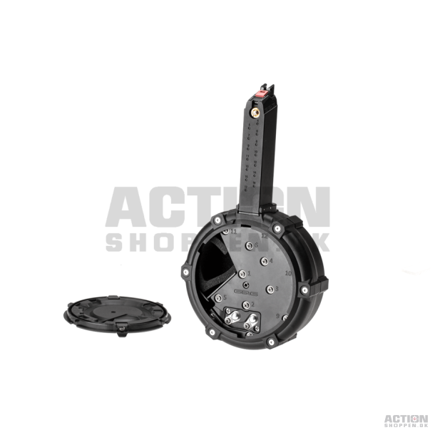 G&G - SMC 9, GBB, Gas, Drum Mag.