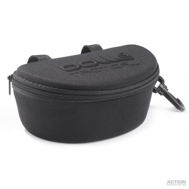 Bolle X1000 Tactical sort sikkerhedsbrille anti-dug, Klar.