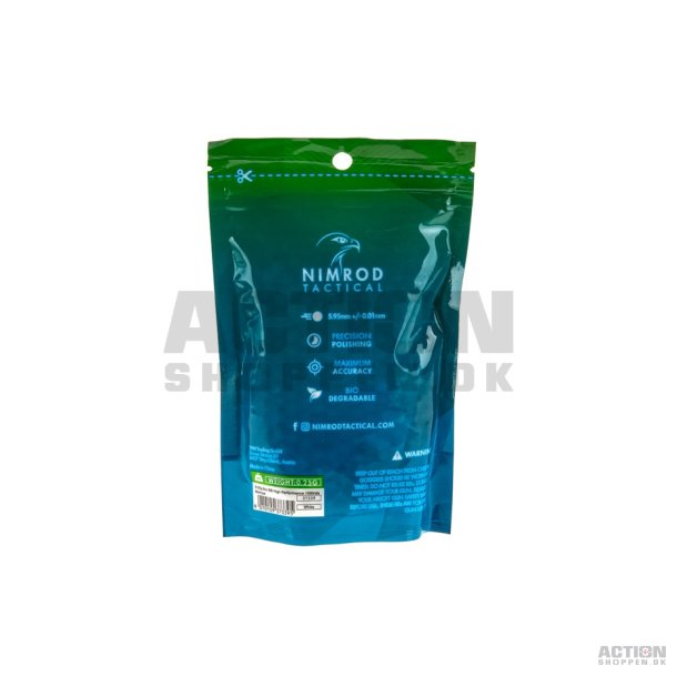 Nimrod - Bio High Performance kugler 0,25 gram 1000 stk.