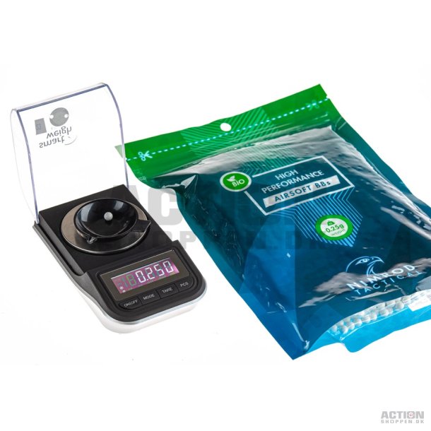 Nimrod - Bio High Performance kugler 0,25 gram 1000 stk.