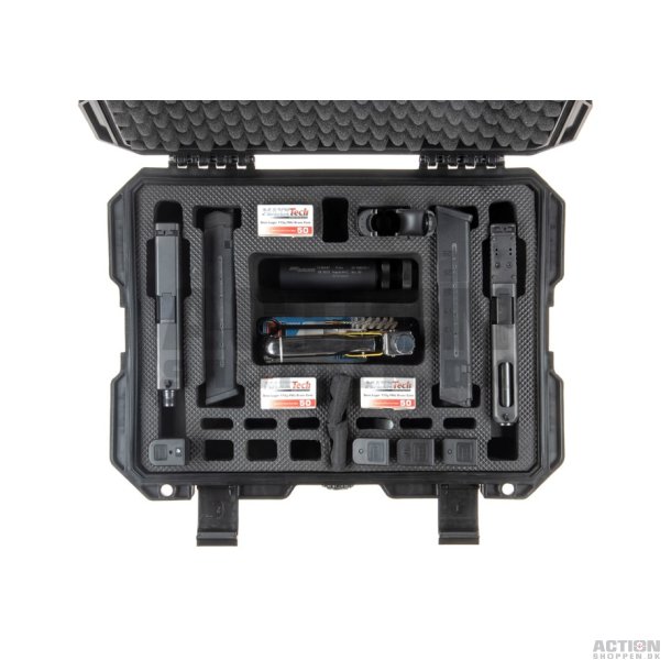 Nimrod - Pistol og udstyrs kuffert, Sort