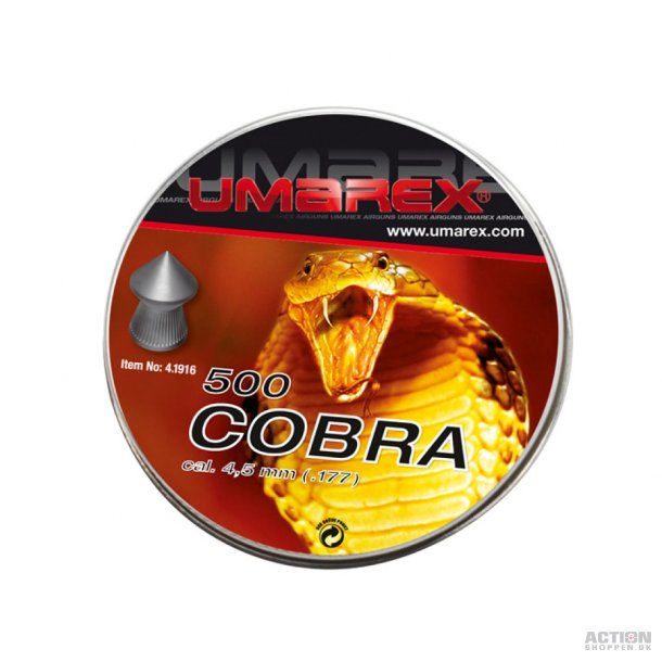 UMAREX - Cobra Spids hagl 4.5mm 500 stk 