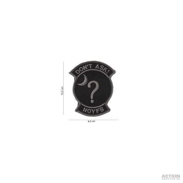 Patch - Don't ask with velcro  