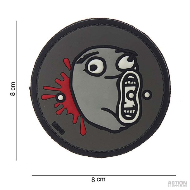 Patch - 3D PVC Lol face