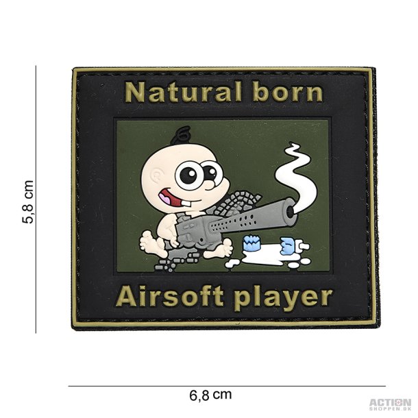 Patch - 3D PVC natural born