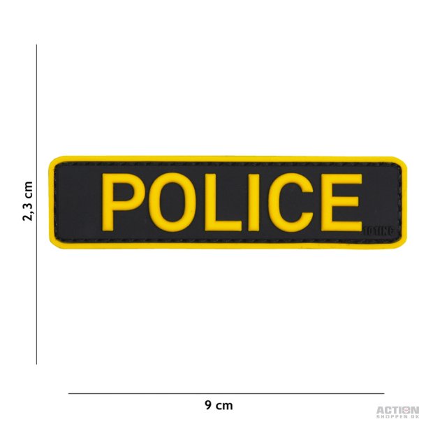 Patch - 3D PVC Police