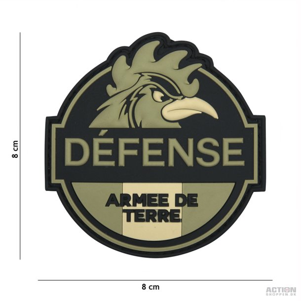 Patch - 3D PVC Defense Armee de Terre