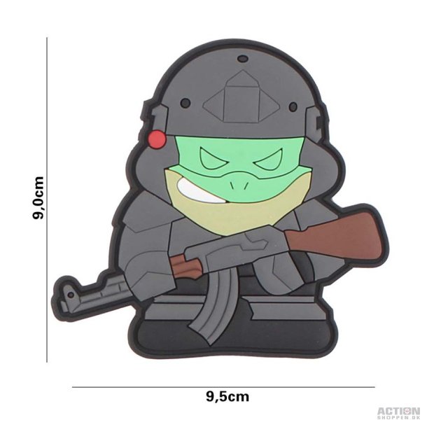 Patch - 3D PVC Tactical kikker