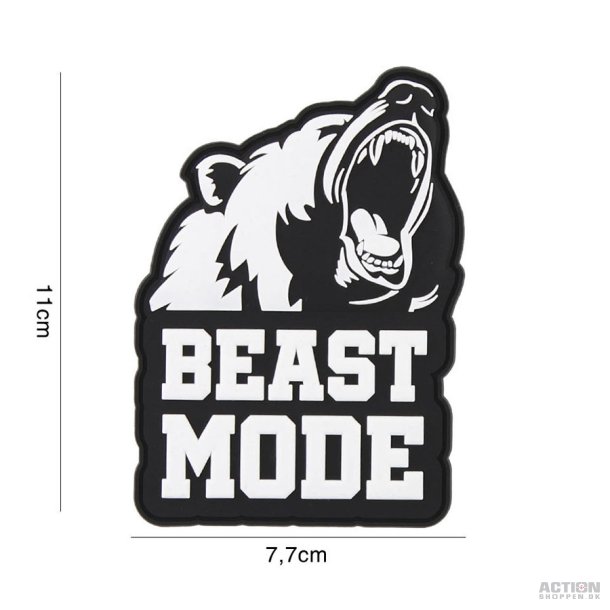 Patch - 3D PVC Beast mode