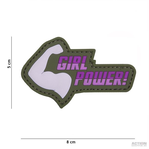 Patch - 3D PVC Girl Power!