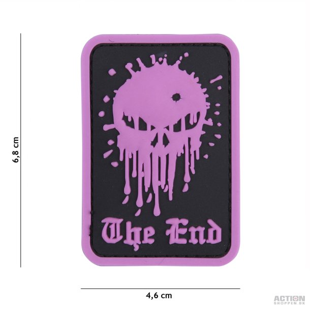 Patch - 3D PVC Skull The End