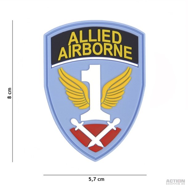 Patch - 3D PVC First allied Airborne army