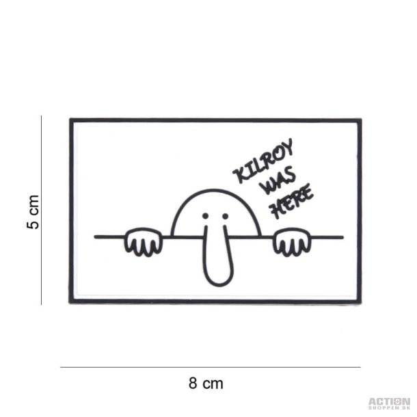 Patch - 3D PVC Kilroy was here wit