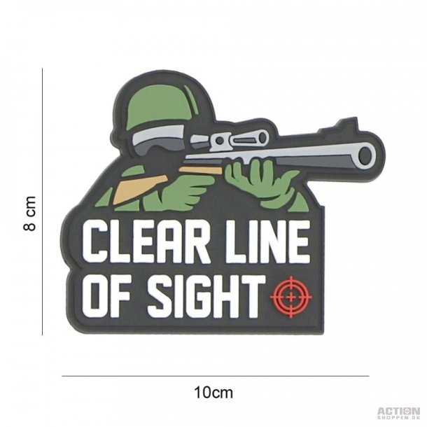 Patch - 3D PVC Clear line of sight