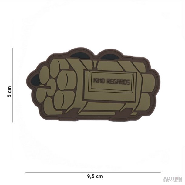 Patch - 3D PVC Kind regards coyote