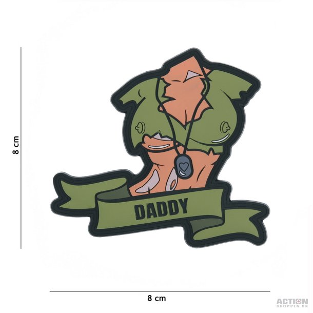 Patch - 3D PVC Daddy girl