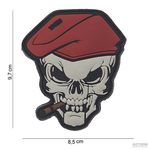 Patch - 3D PVC Skull sigaar