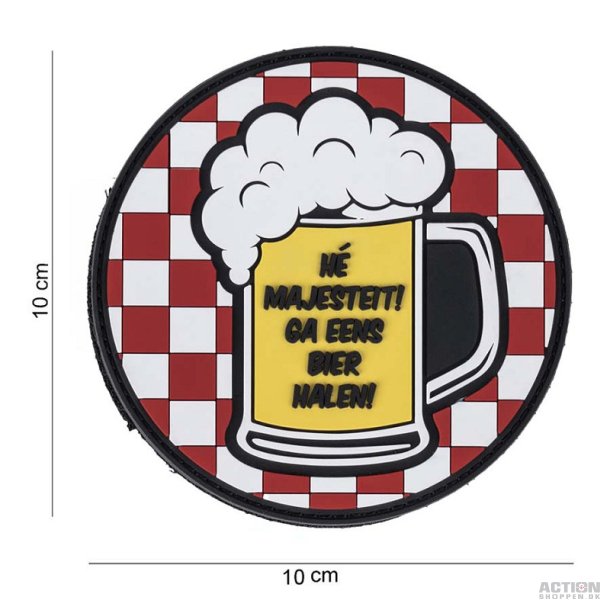 Patch - 3D PVC H majesteit!