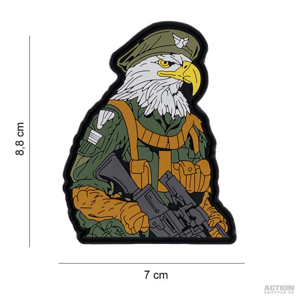 Patch - 3D PVC Dangerous eagle