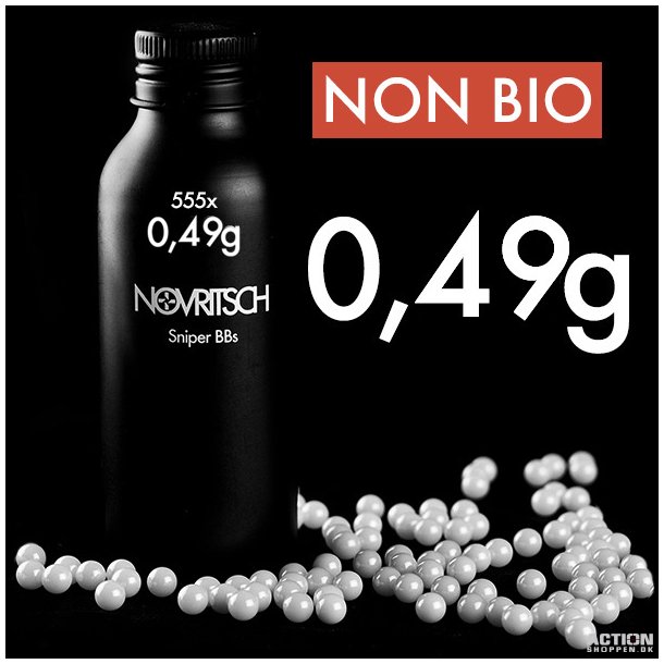 Novritsch - 0,49 gram 555 stk. Sniper kugler