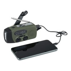 Fosco Overlevelsesradio Crank Radio