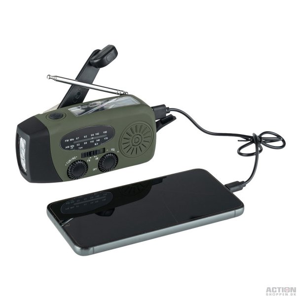 Fosco Overlevelsesradio Crank Radio