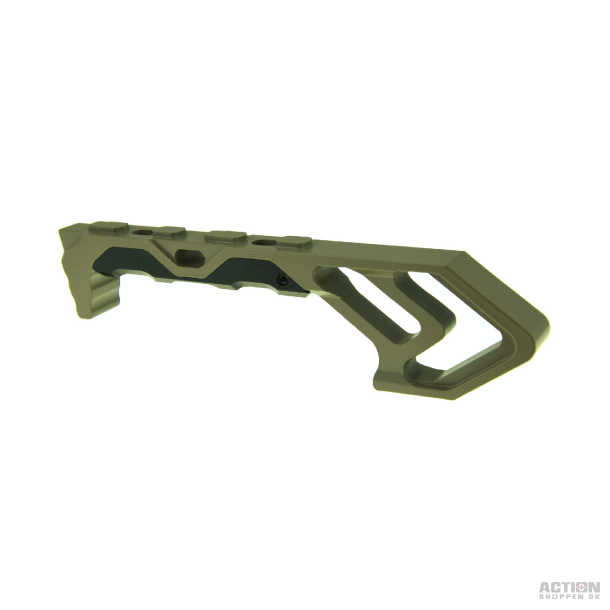 JJ airsoft TD MOD ForeGrip, M-LOK &amp; keymod, Tan