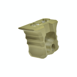 JJ airsoft TD Halo AR-15 Hand Stop, M-LOK & keymod, Tan