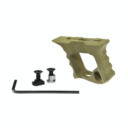 JJ airsoft TD Halo AR-15 Hand Stop, M-LOK & keymod, Tan