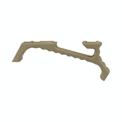 JJ airsoft VP23 Tactical Angled Grip, M-LOK &amp; keymod, Tan