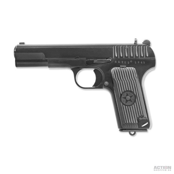WE - TT33 Full Metal, Sort, GBB - Gas.