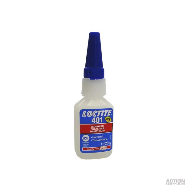 Loctite 401 Sekundlim universal 20 g.