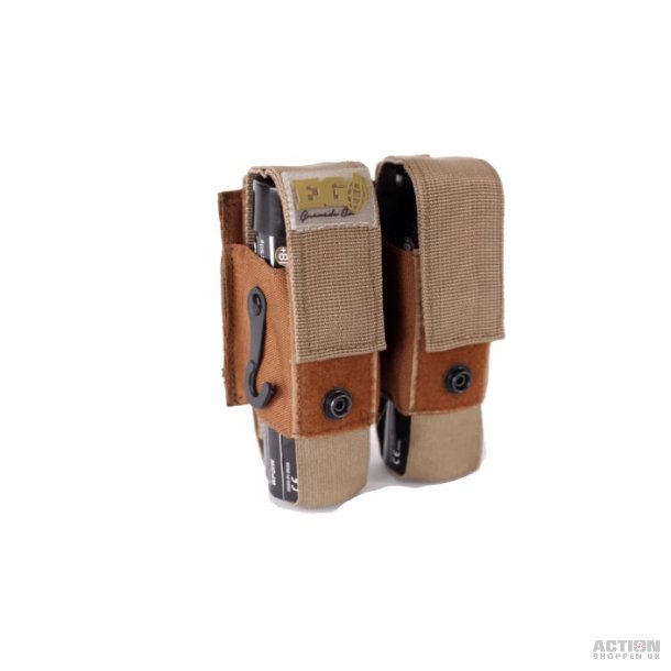 Enola Gaye Molle Pouch til 2 WP40/TP40/Flash 1.0. Sand