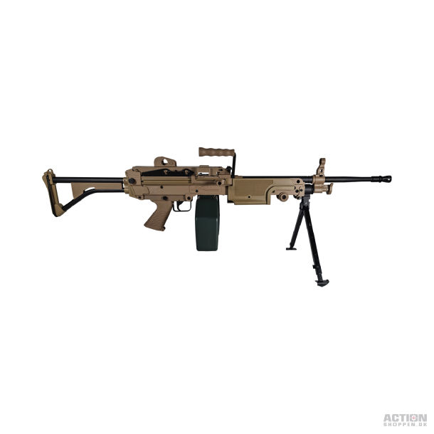 Cybergun - FN 249 MK1, Mosfet, Tan