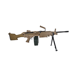 Cybergun - FN 249 MK2, Mosfet, Tan