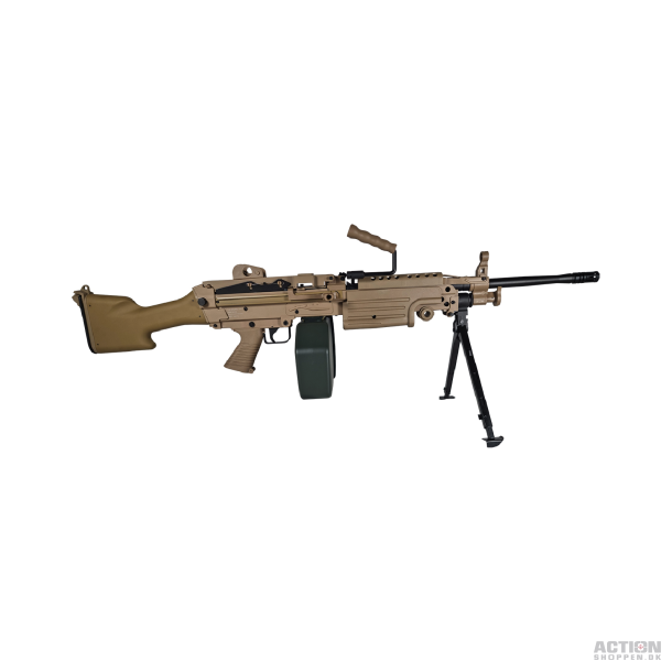 Cybergun - FN 249 MK2, Mosfet, Tan