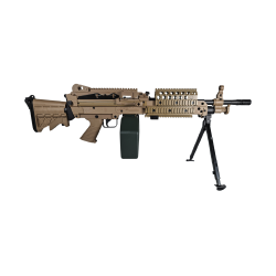 Cybergun - FN MK46, Mosfet, Tan