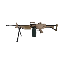 Cybergun - FN 249 MK1, Mosfet, Tan