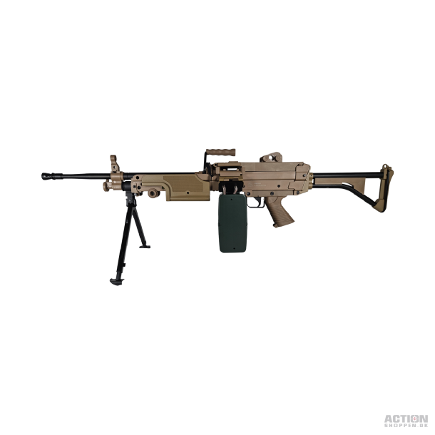 Cybergun - FN 249 MK1, Mosfet, Tan