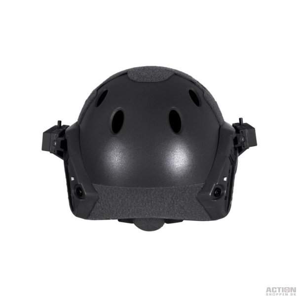 PJ Piloteer fast II hjelm med mask, Sort